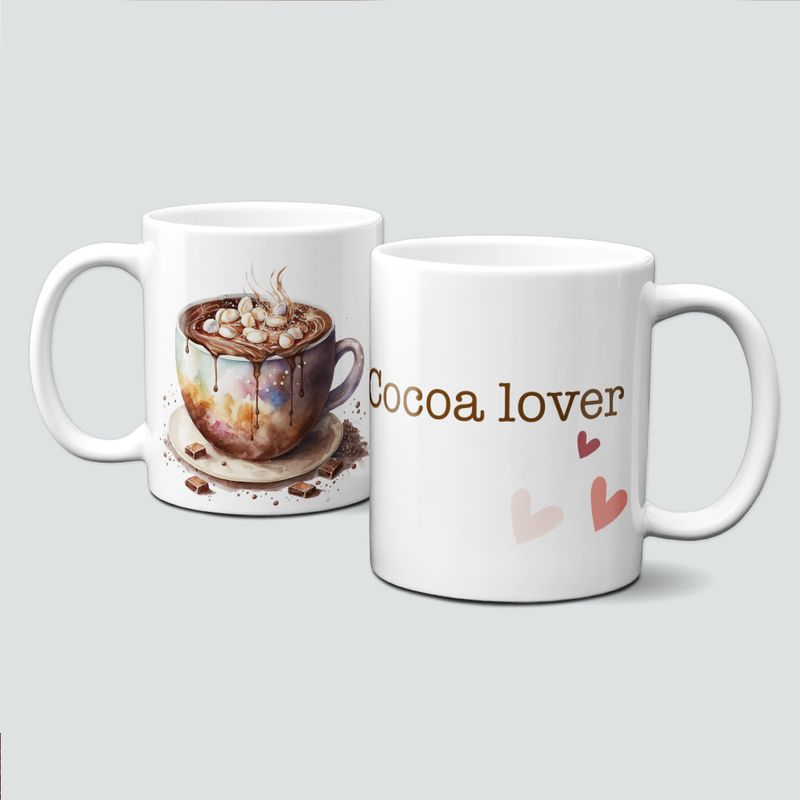 Tasse mit cocoa lover