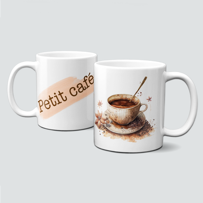 Tasse mit petit cofé