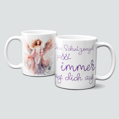 Tasse mit Schutzengel