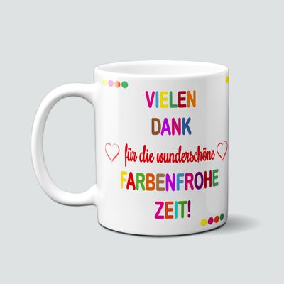 Tasse als Dankeschön - für Erzieher und Erzieherinnen