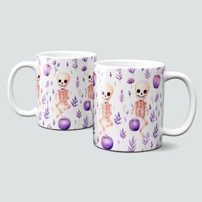 Tasse mit Halloween Motiven - Skeleton Dance - Teil 2