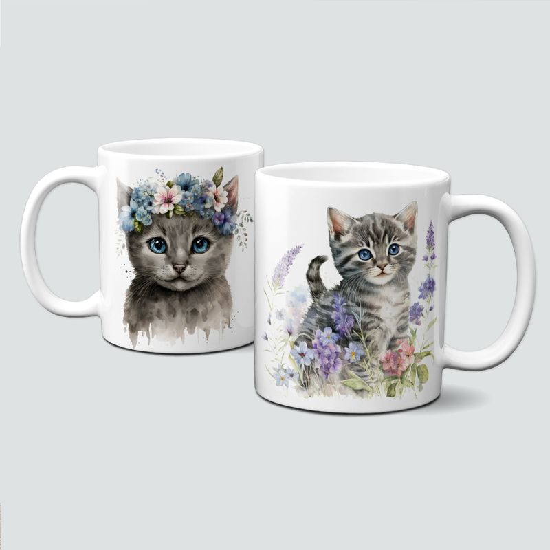 Tasse mit sooo süßen Kätzchen