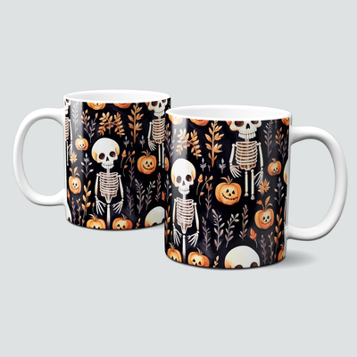Tasse mit Halloween Motiven - SkeletonDance Tasse mit Halloween Motiven - SkeletonDance