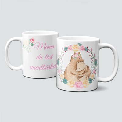 Tasse für Ihre Mama - Du bist unentbärlich
