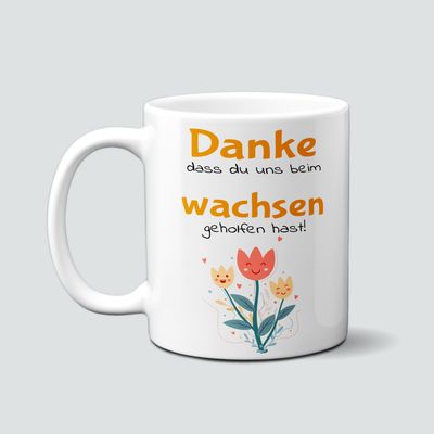 Tasse als Dankeschön - für Erzieher und Erzieherinnen