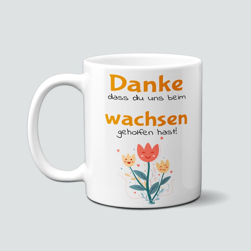 Tasse als Dankeschön - für Erzieher und Erzieherinnen