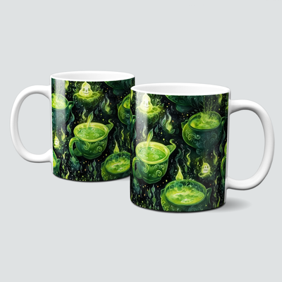 Tasse mit Halloween Motiv - Witch Brew -
