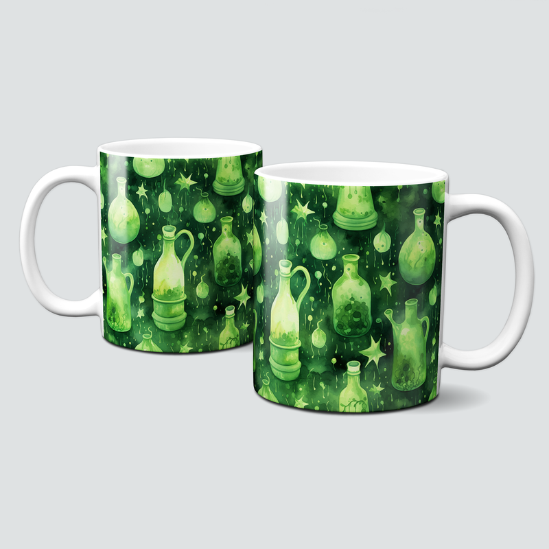 Tasse mit Halloween Motiv - Hexengebräu -