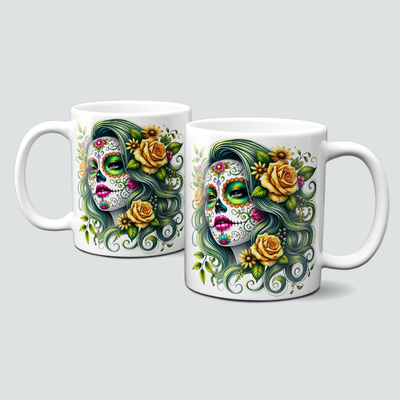 oh-cuptastic-Tasse - La Catarina - Blond, Rosen in Gelb und Rot