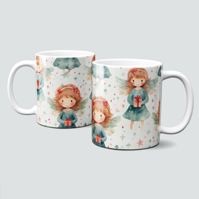 Tasse für Kaffee - Weihnachten - Adventzeit - Engel - Geschenk - Xmas