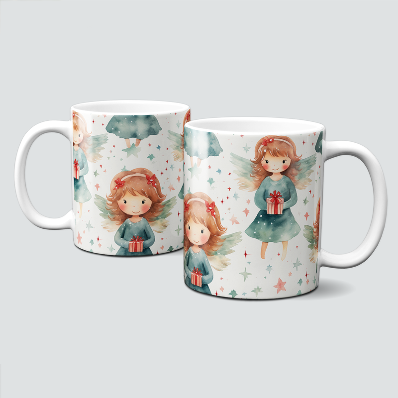 Tasse für Kaffee - Weihnachten - Adventzeit - Engel - Geschenk - Xmas