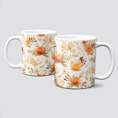 Tasse mit schönen Herbstmotiven - Teatime im Herbst - Autumn Tasse mit schönen Herbstmotiven - Teatime im Herbst - Autumn