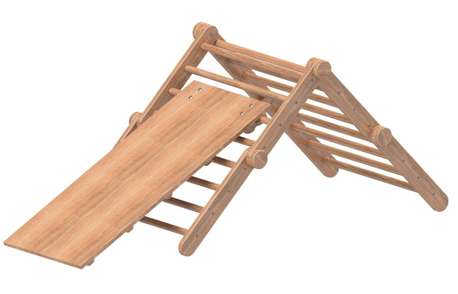 Bauplan Kletterdreieck Flex Massivholz Buche inkl. 3D-Modell