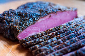 Hot Sliced Pastrami - 1 lb