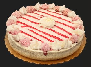 Deluxe Strawberry Cheesecake 10in