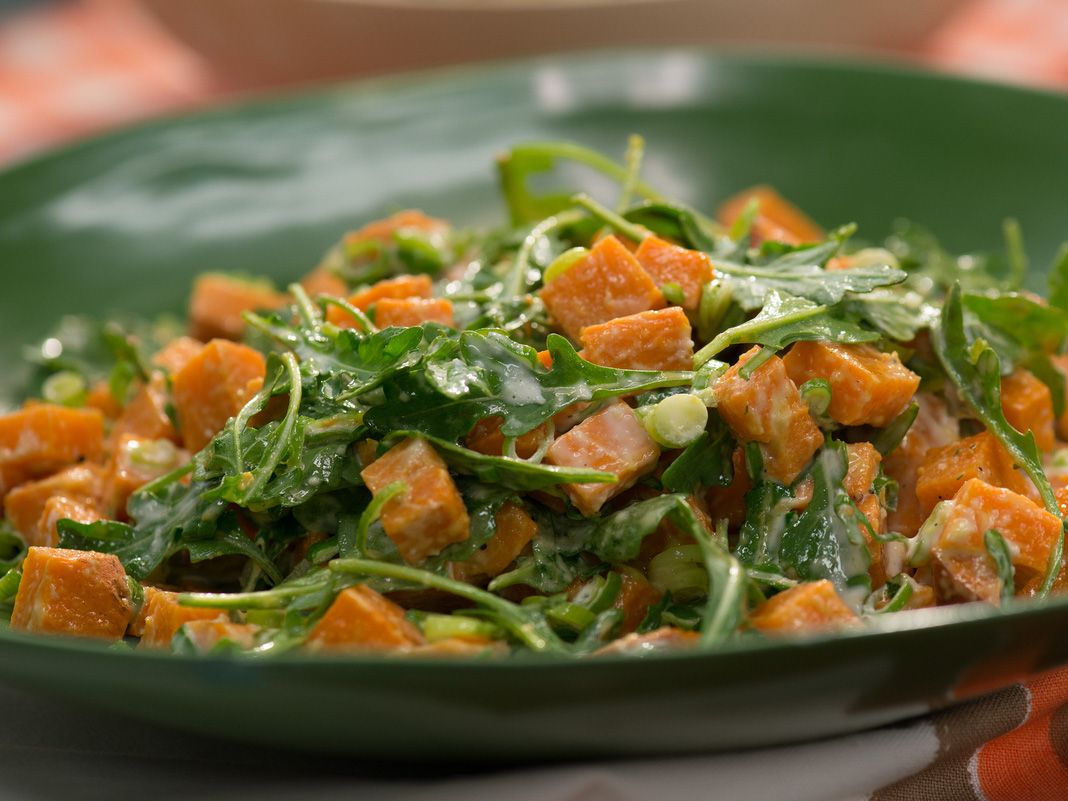 Sweet Potato Pomegranate  Arugula Salad - Medium (160oz)