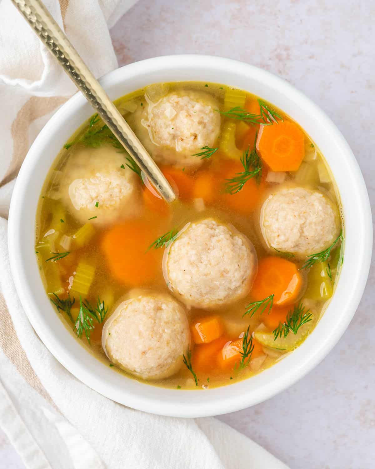 Chicken Matzah Ball Soup