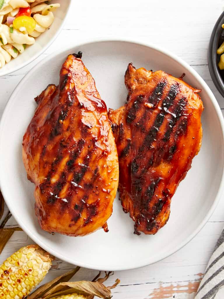 Grilled BBQ Chicken Breast  9x13