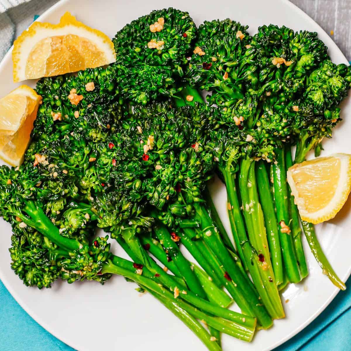 Garlic Lemon Broccolini 9x13