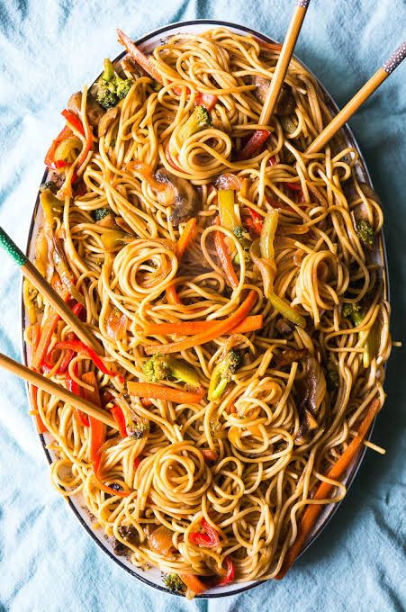 Vegetable Lo Mein 9x13