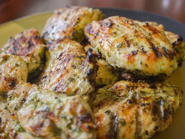 Basil Grilled Baby Chicken Pargiyot 9x13