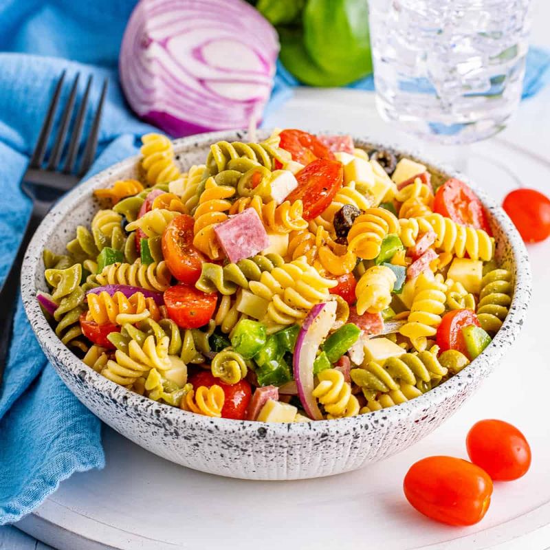 Tri-Color Pasta Salad