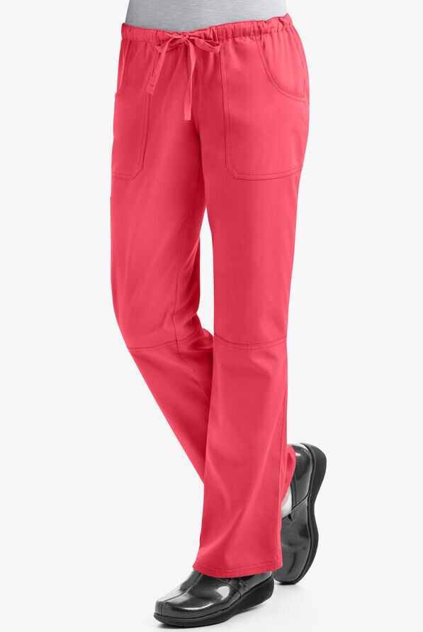 Women&#39;s Cargo Drawstring Scrub Pants