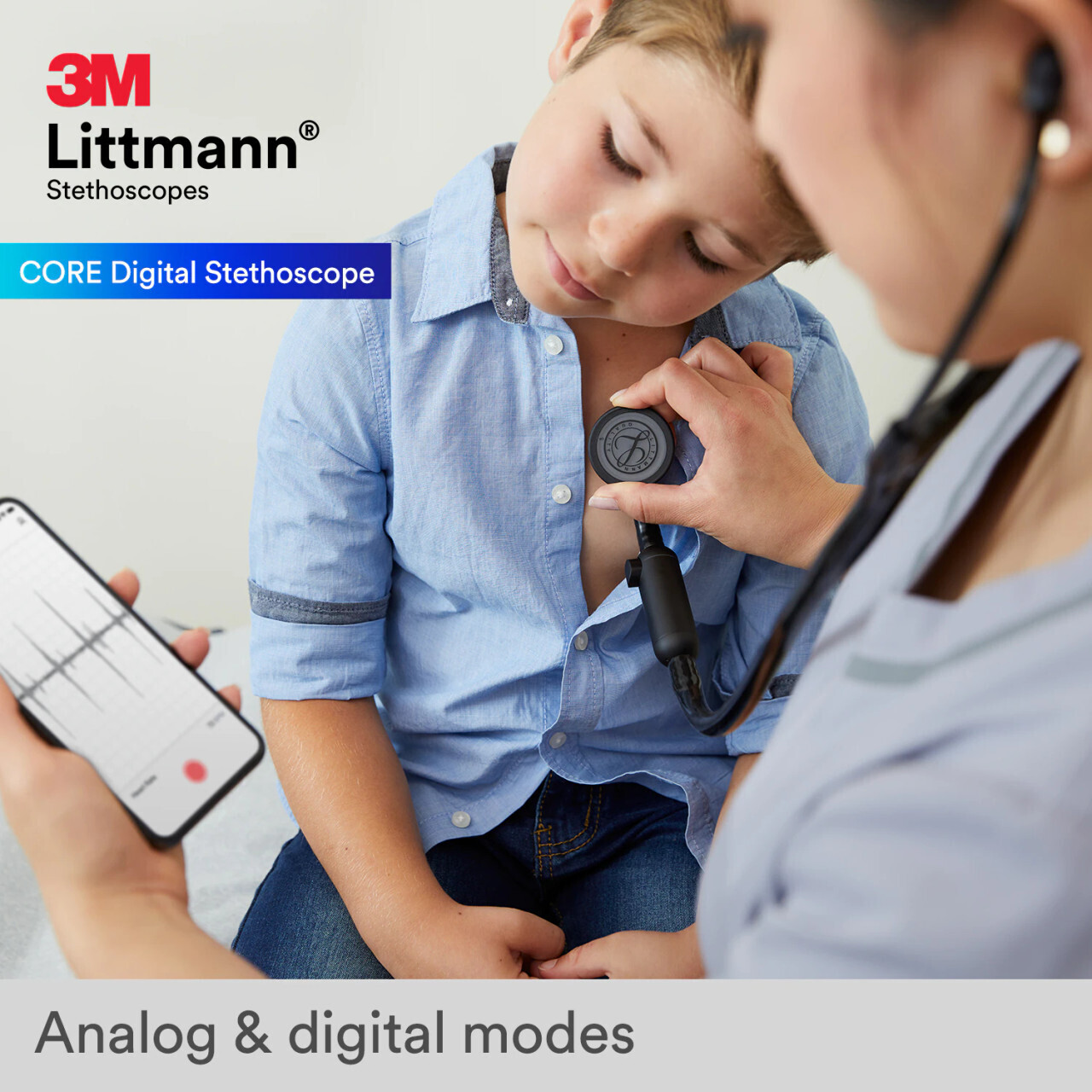 3M Littmann CORE Digital Stethoscope