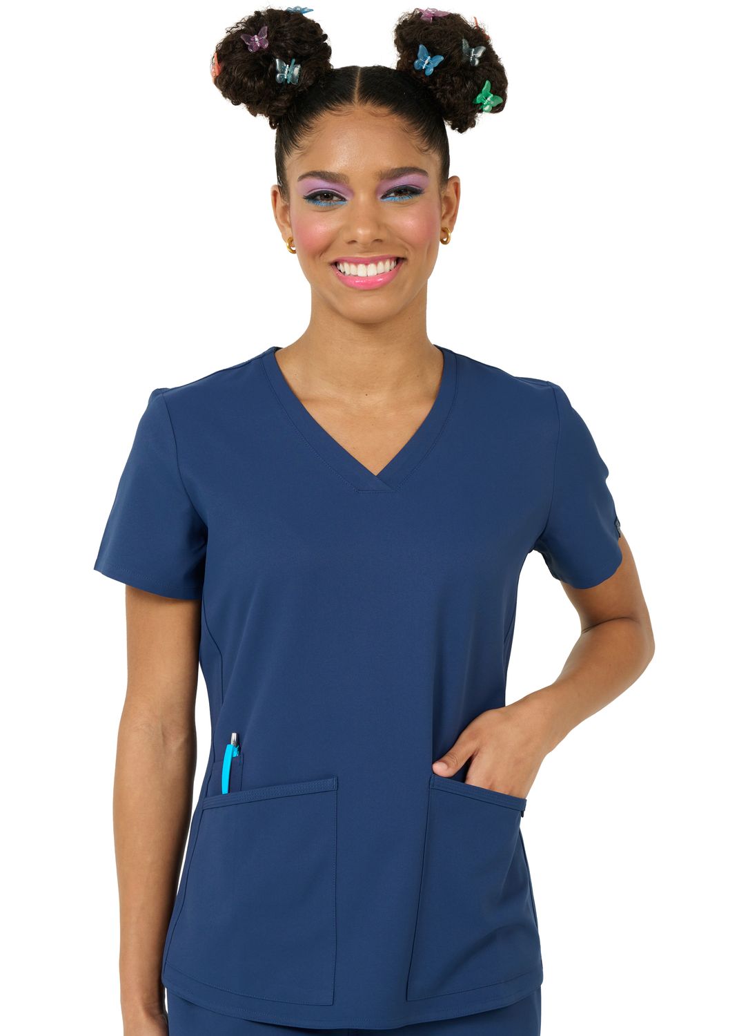 Zavate STUDIO 1165 Focus V-Neck Top