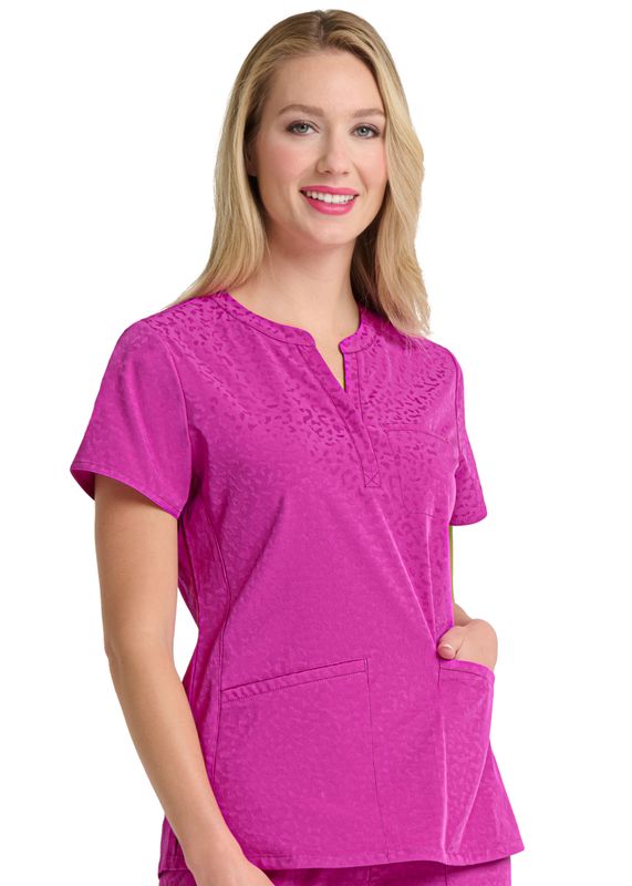 ZAVATE 1171 Lynx Jacquard Top