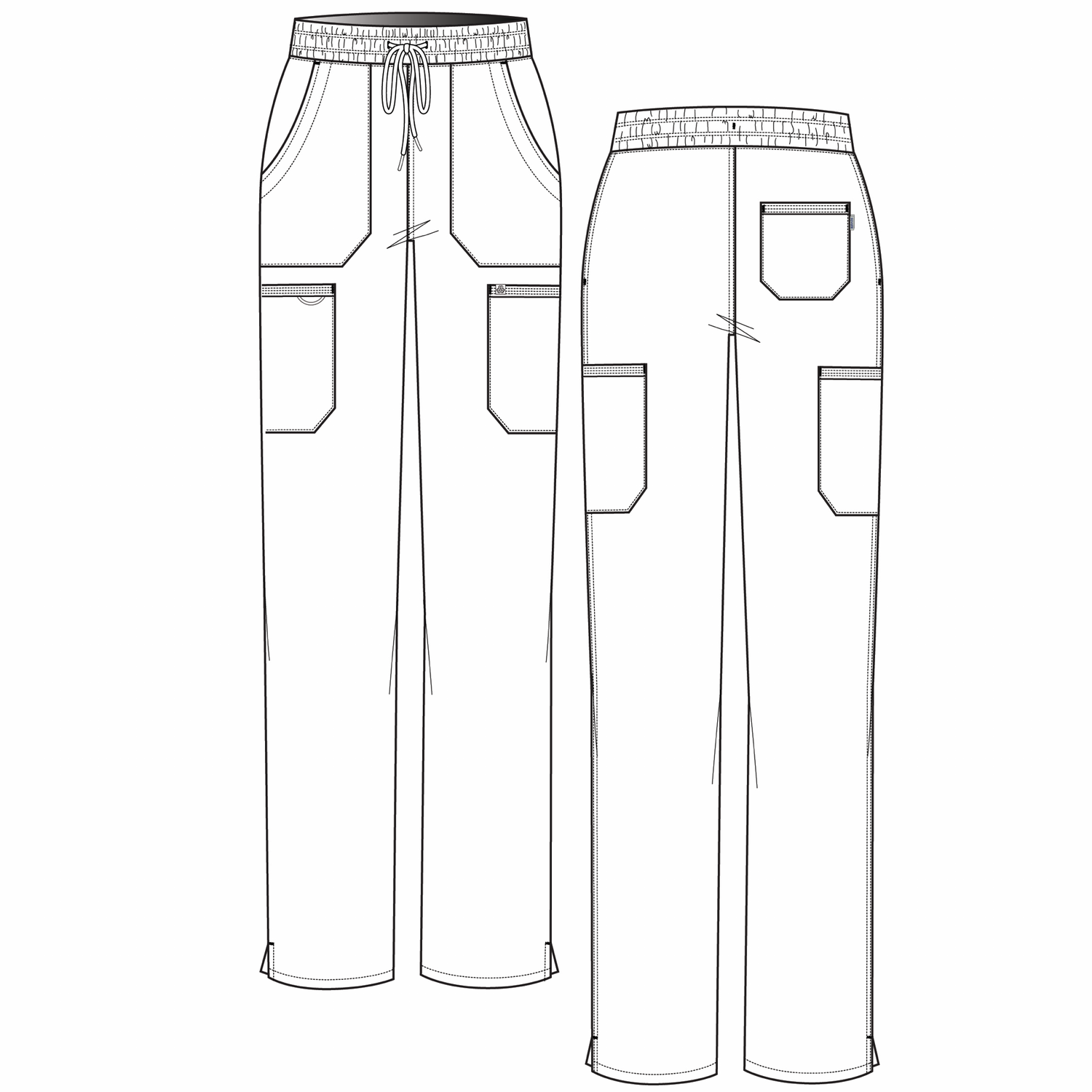 Zavate STUDIO 3063 Energy Straight Leg Pant