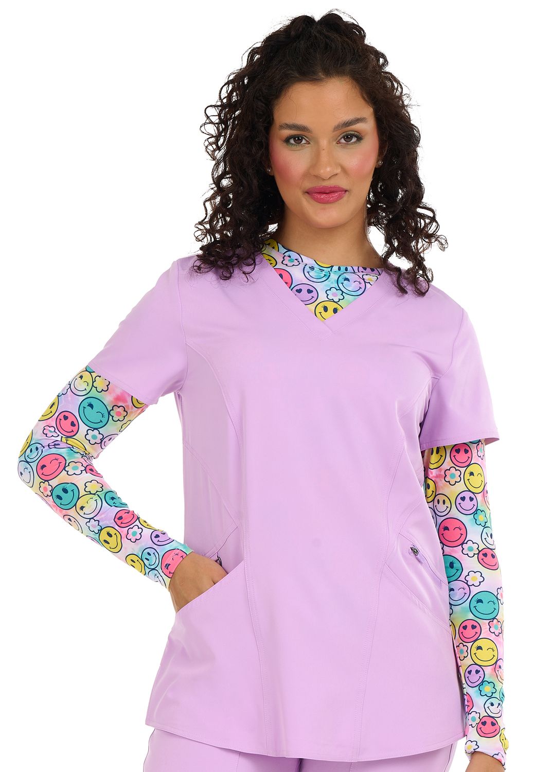 Zavate AVA  1084 Back Knit Top
