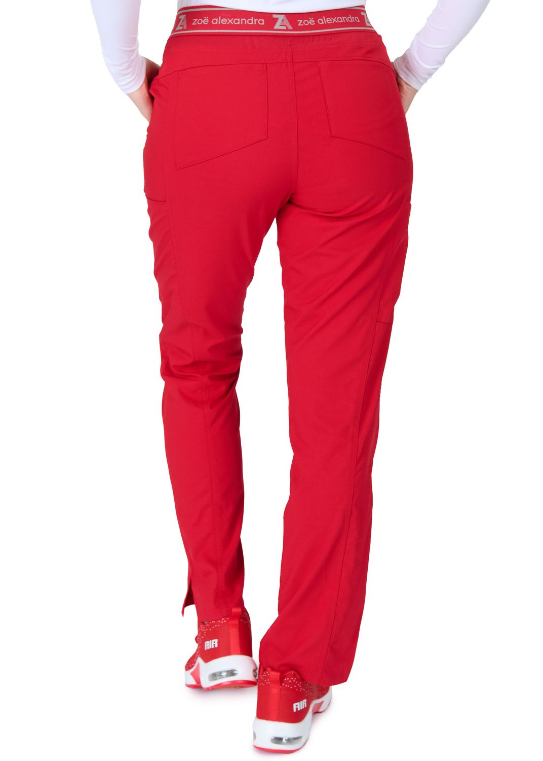 ZAVATE Zoë Alexandra 3027 Yoga pant with rib knit waistband and convertible drawstring