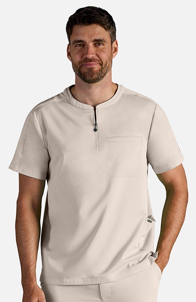 Men&#39;s Victor Quarter Zip Scrub Top
