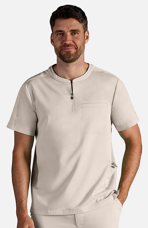 Men&#39;s Victor Quarter Zip Scrub Top