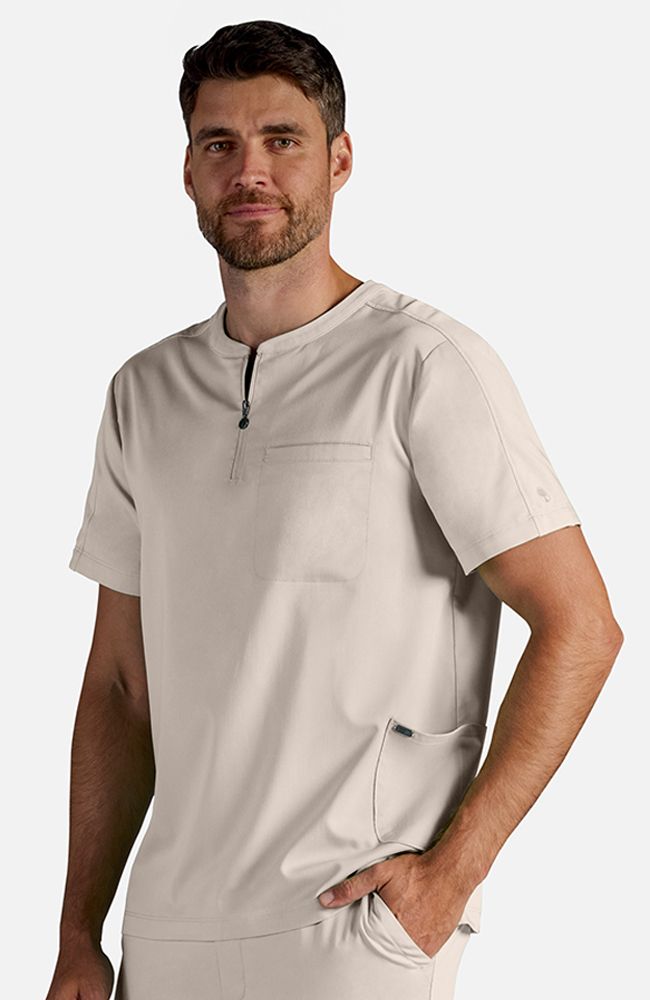 Men&#39;s Victor Quarter Zip Scrub Top