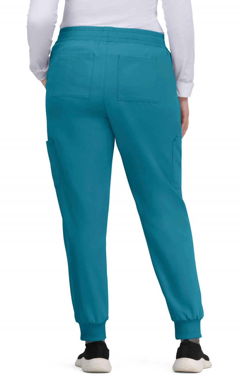 Pulse Women&#39;s 6-Pocket Jogger Style Scrub Pant