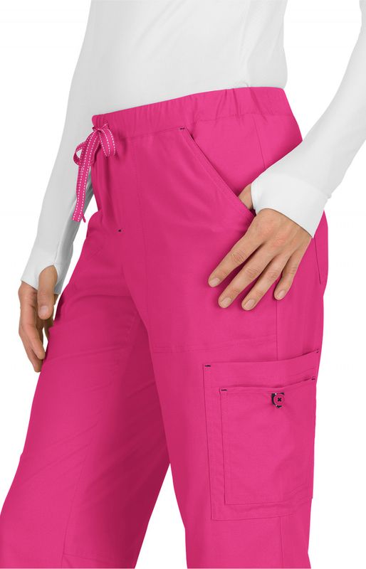 koi Basics Holly Women&#39;s 8-Pocket Stretch Cargo Scrub Pants