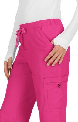 koi Basics Holly Women&#39;s 8-Pocket Stretch Cargo Scrub Pants