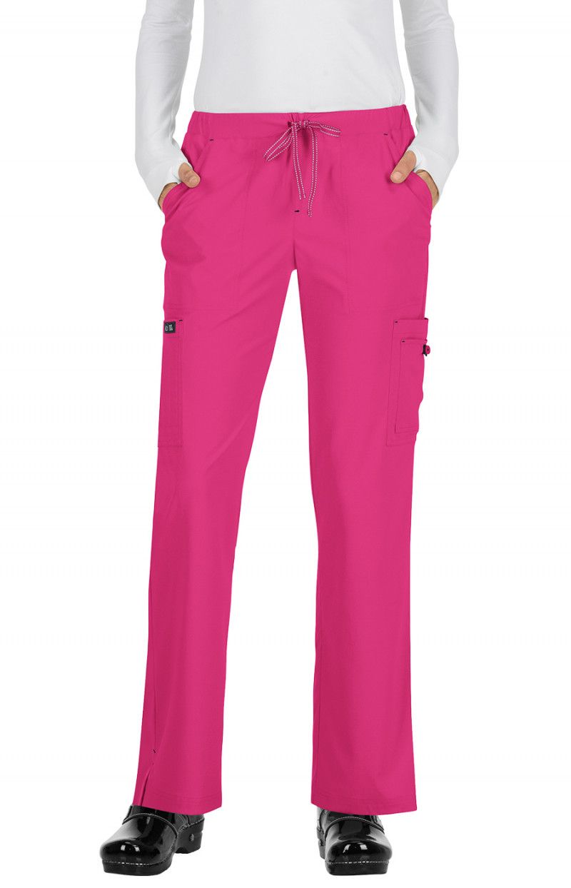 koi Basics Holly Women&#39;s 8-Pocket Stretch Cargo Scrub Pants