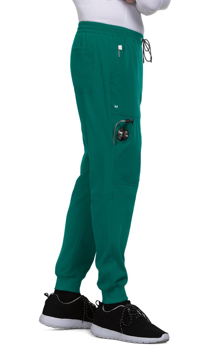 koi Next Gen Day to Night Men&#39;s 7-Pocket Jogger Scrub Pants