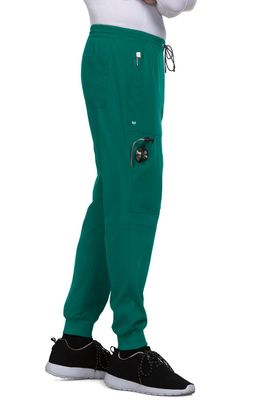 koi Next Gen Day to Night Men&#39;s 7-Pocket Jogger Scrub Pants