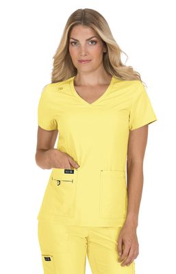 koi Basics Becca Women&#39;s 4-Pocket Stretch Scrub Top