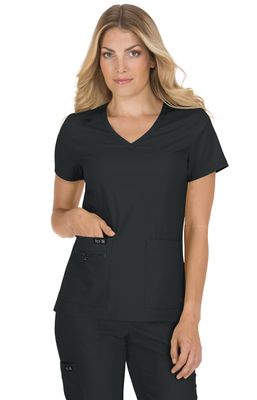 Koi Basics Becca Women&#39;s 4-Pocket Stretch Scrub Top