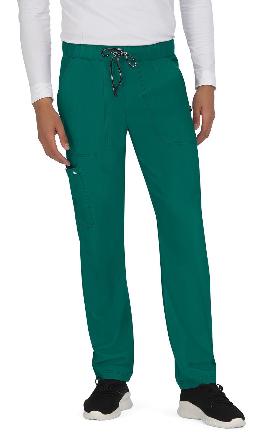 koi Next Gen Make It Happen Men&#39;s 6-Pocket Scrub Pants