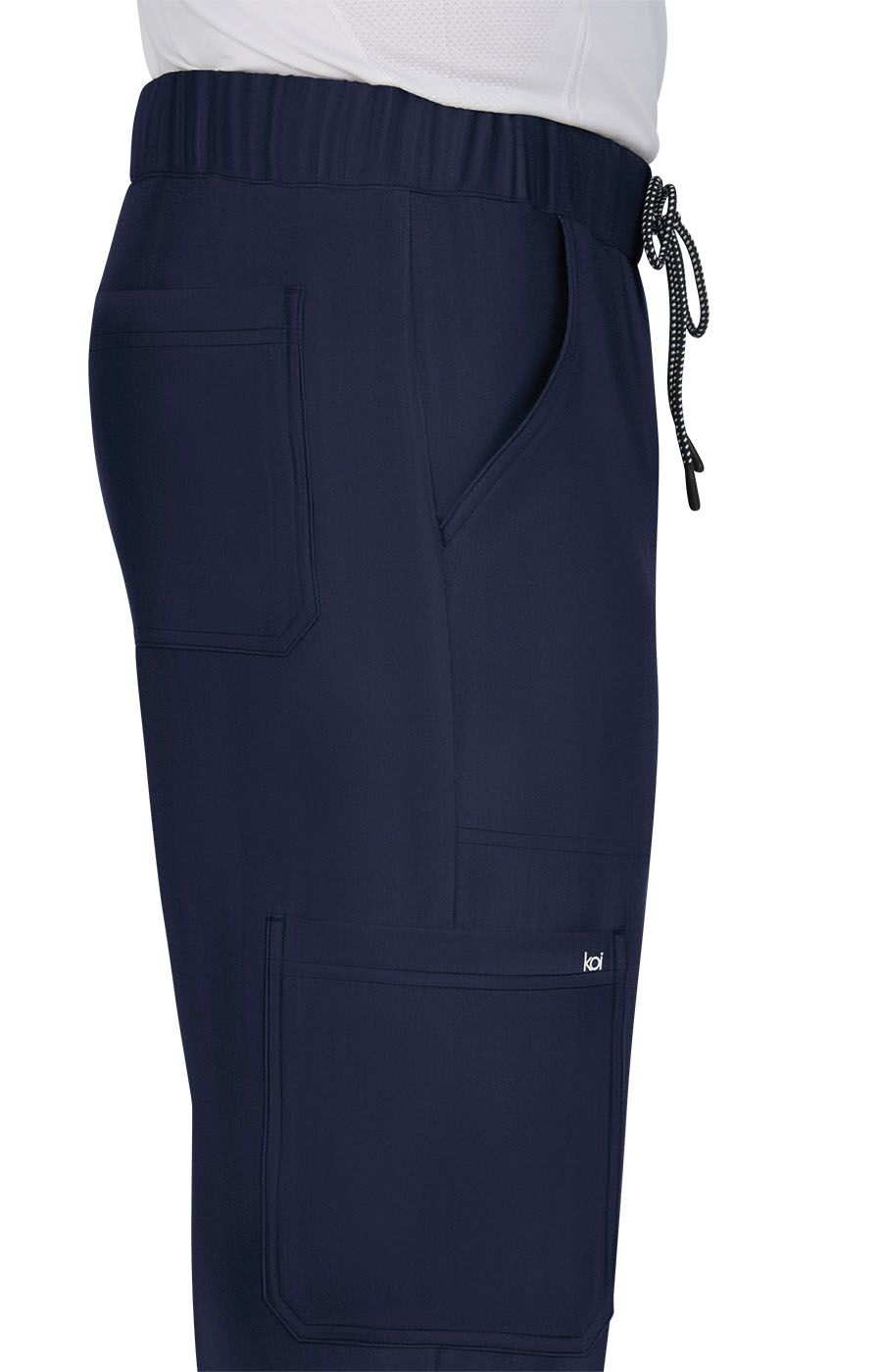 koi Next Gen Make It Happen Men&#39;s 6-Pocket Scrub Pants