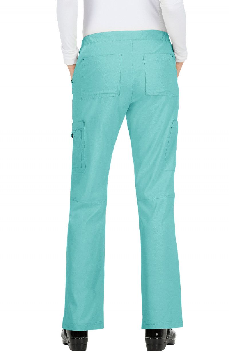 koi Basics Holly Women&#39;s 8-Pocket Stretch Cargo Scrub Pants