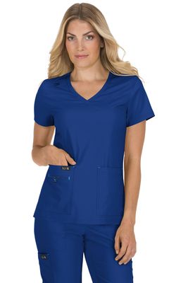 koi Basics Becca Women&#39;s 4-Pocket Stretch Scrub Top