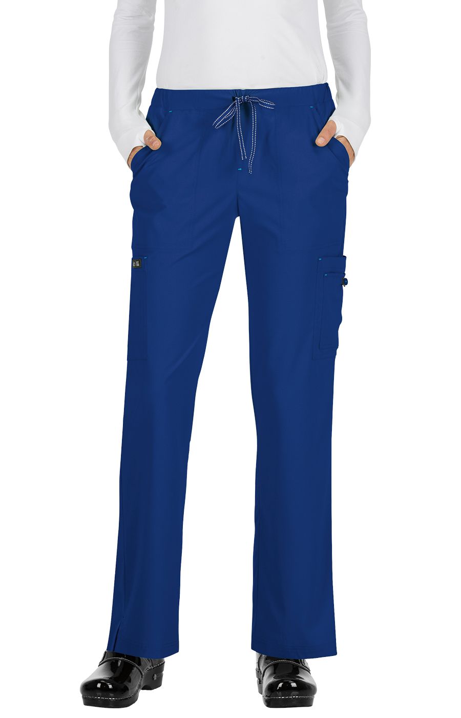 koi Basics Holly Women&#39;s 8-Pocket Stretch Cargo Scrub Pants