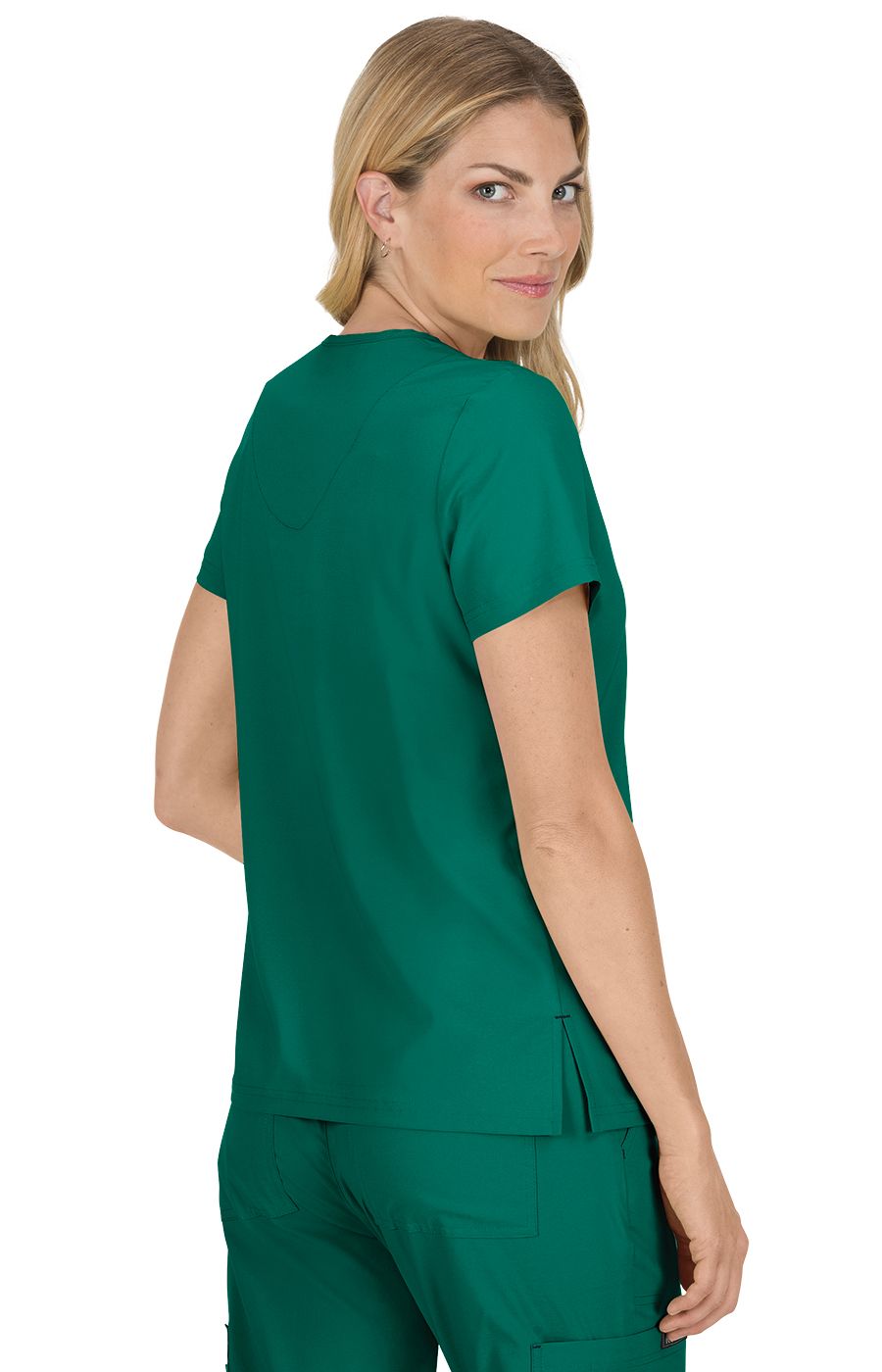 koi Basics Becca Women&#39;s 4-Pocket Stretch Scrub Top